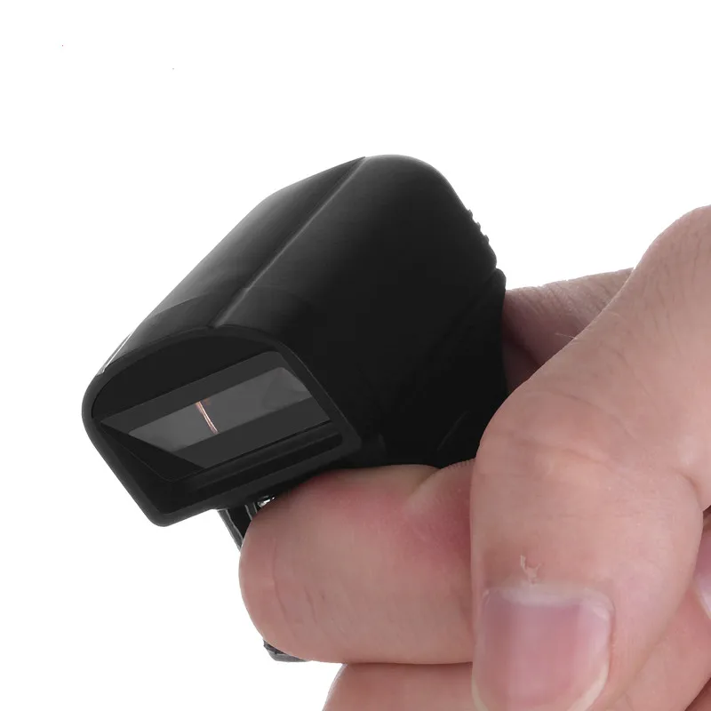 Scanner de Código de Barras Anel sem Fio Módulo para Android Leitor Código Mini Portátil Bluetooth 2.4g Ios Windows Frete Grátis 2d Pdf417 qr 18 fio 2d pdf417 leitor código qr mini