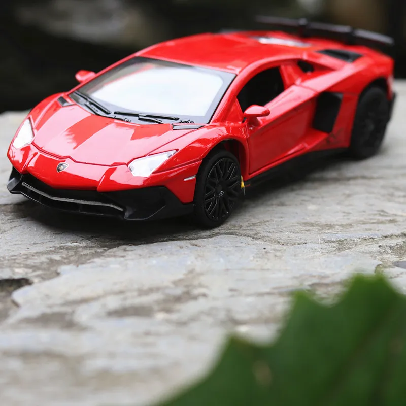 1/32 Lambor Ip740 модель автомобиля из сплава детская Игрушечная машина моделирования
