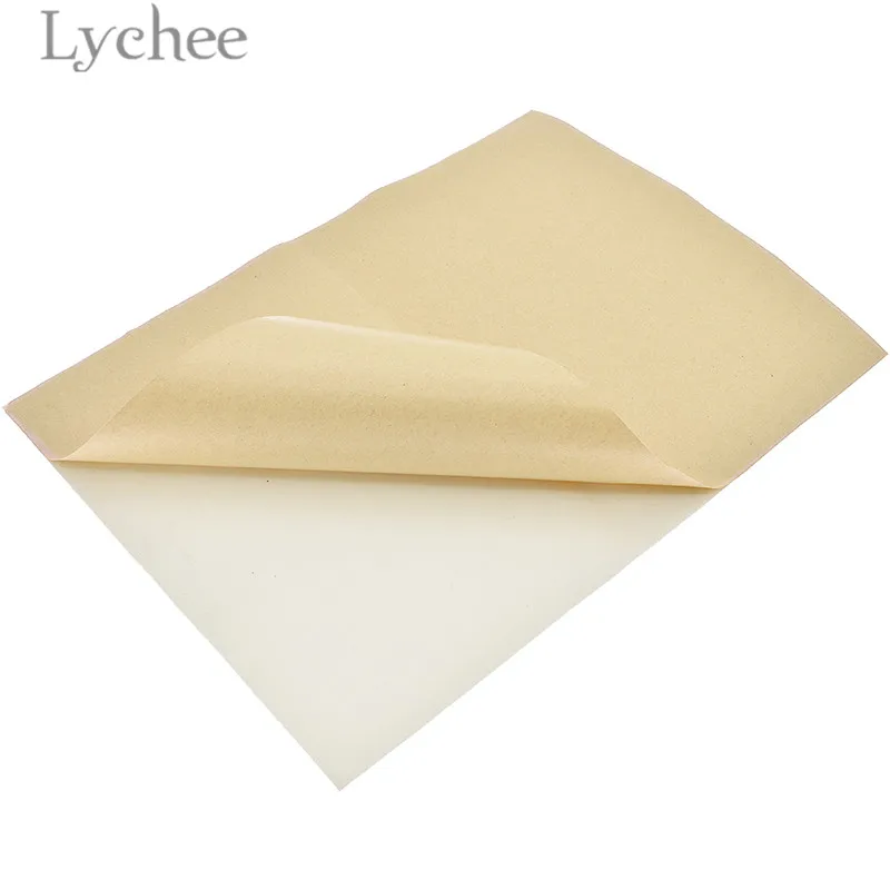 Lychee Life A4 самоклеющаяся блестящая искусственная ткань высокого качества для