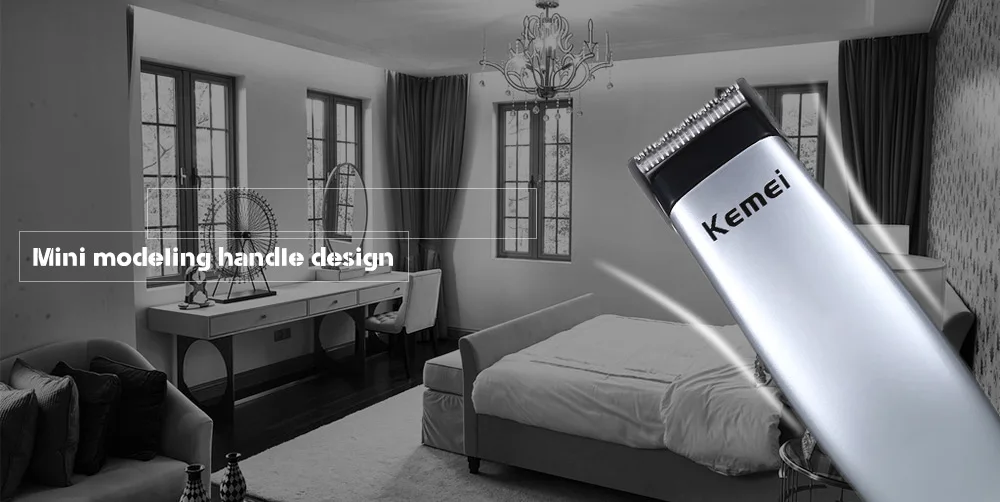 Kemei KM - 666 Haircut Styling Razor Mini Tool Electric Hair Clipper Beard Trimmer