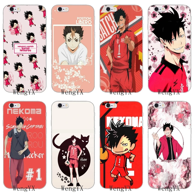 

Kuroo Tetsurou Haikyuu Character Soft case For Huawei Honor 4c 5c 5x 6x V10 Y5 Y6 Y7 II Mate 8 9 10 P8 P9 P10 Lite plus 2017