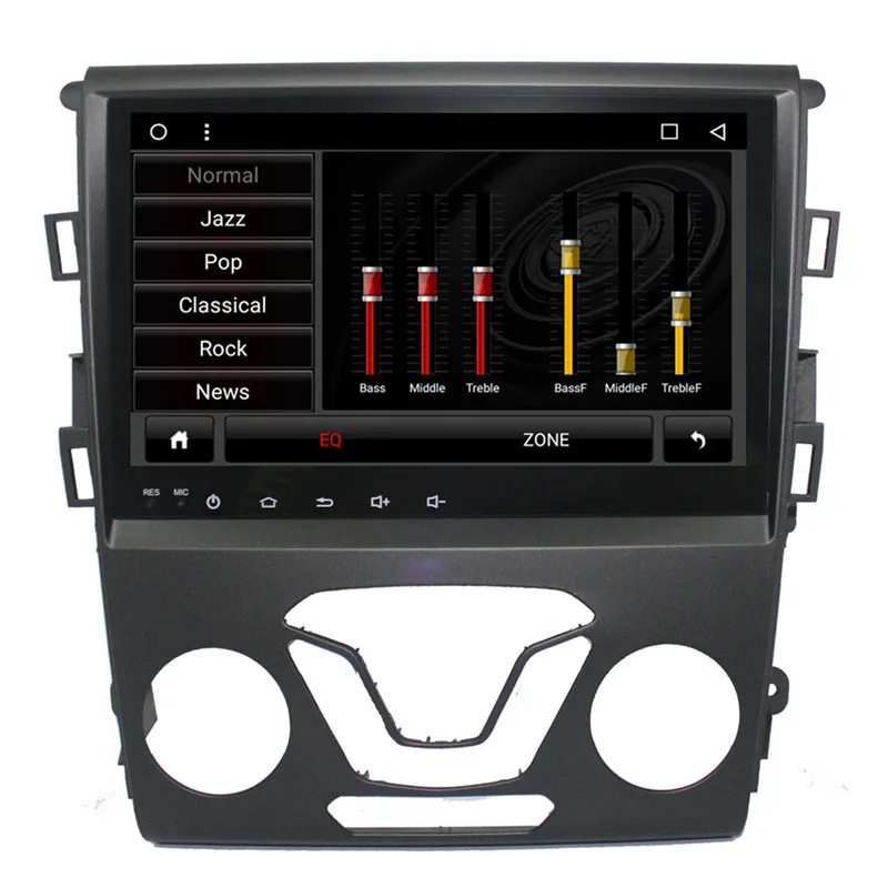 Discount Ectwodvd 9inch Octa Core Android 8.1 Car DVD Player GPS Navigation Multimedia For Ford Mondeo 2013 9