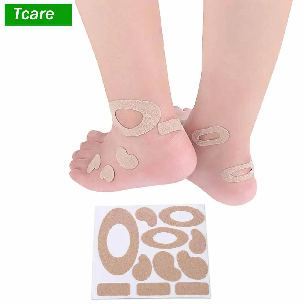 4Set/Lot Heel Blister Cushioned Bandages with Gel Guard Pads to Protect