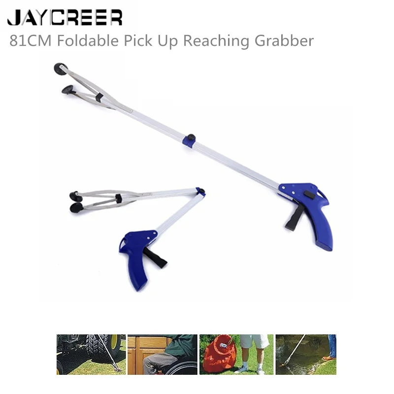 Складной захват jaycree Reacher 81 см сверхпрочная ручка для мобильности - Цена: 125,16 руб.