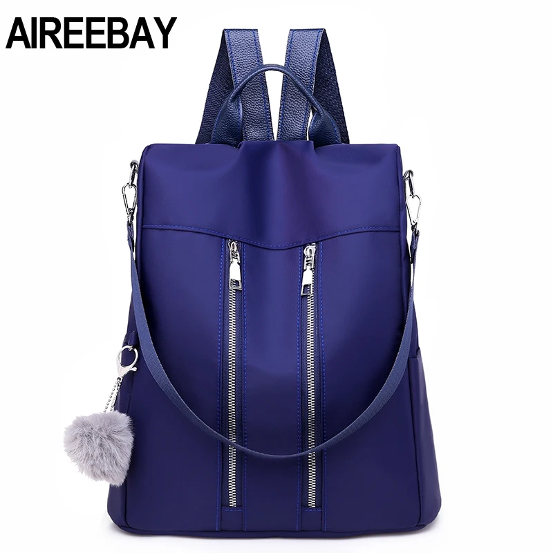 

AIREEBAY Women Backpack Anti Theft School Bags For Teenage Girls Backpack Book Backbag Travel Daypacks High Quality Travel Bags