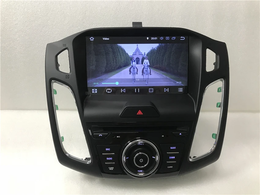 Discount Android 9.0 Car DVD Auto Radio For Focus 2011-2017 GPS Navigation FM RDS WIFI Multimedia Audio Video Stereo 4+32GB Gift Camera 32