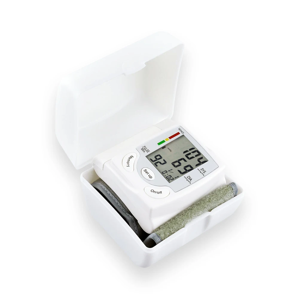 OLIECO цифровой Быстрый точный измеритель артериального давления на запястье портативный Электрический ЖК-дисплей измеритель пульса Диагностический прибор CE