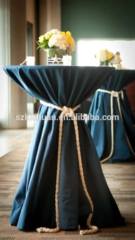 High Quality High Bar Cocktail Table Cloth For Weddingcloth tapestries