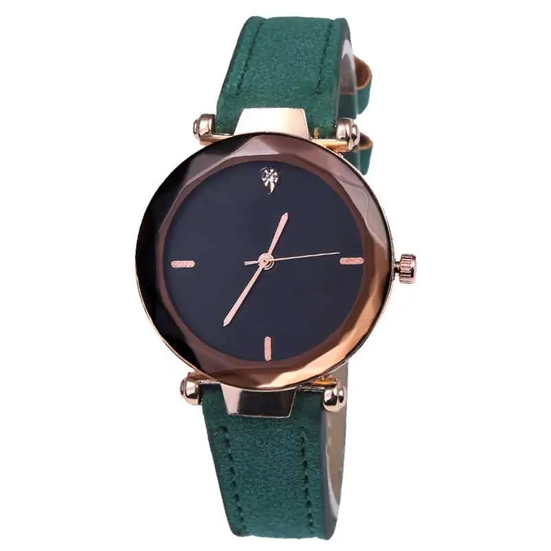 Роскошный кожаный ремешок Reloj Mujer женские часы с браслетом часы Женские Подарочные наручные часы