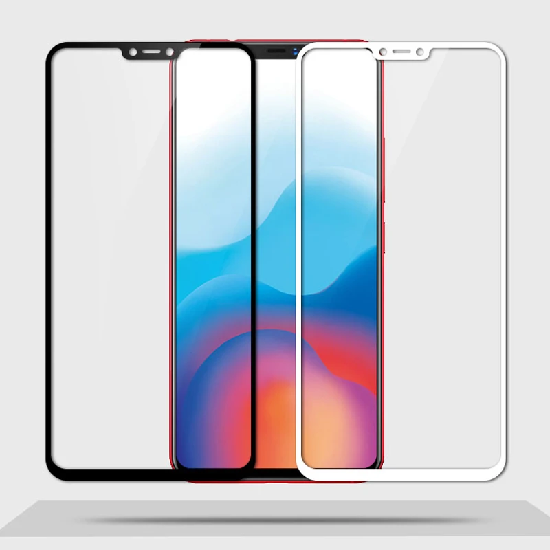 3D закаленное стекло для Xiaomi Redmi NOTE 6 полное покрытие экрана Взрывозащищенная