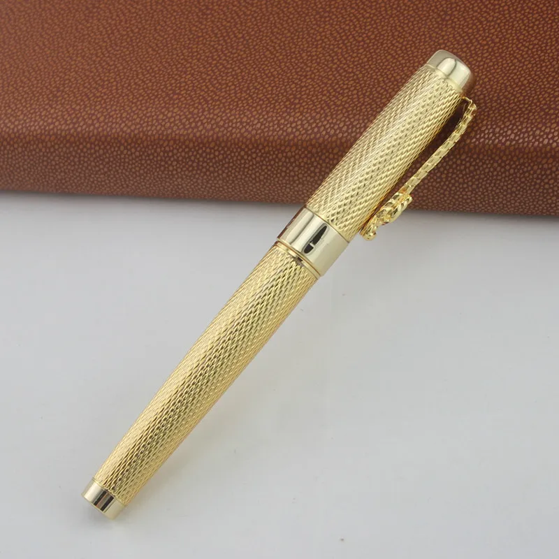 JINHAO 1200 шариковая ручка Золотого Дракона Для коллекции, роскошные Канцтовары для офиса, ручки для письма в подарок