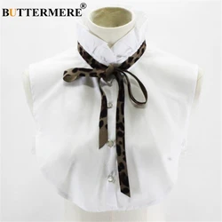 BUTTERMERE White Women's Fake Collar Dress Office Removable Collar Bowknot Female Fake Collar For Business Suit False Collar BUTTERMERE White Women's Fake Collar Dress Office Removable Collar Bowknot Female Fake Collar For Business Suit False Collar
