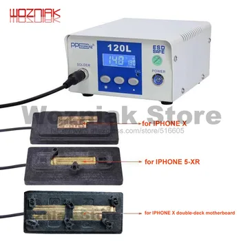 

Wozniak PPD 120L Desoldering Rework Station Unsolder Remove Welding Platfor table for iPhone Motherboard CPU Chip A8 A9 A10 A11