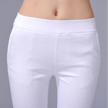 

2019 Fashion Spring pants pencil pants women trousers fashion all-match casual pants female thin elastic legging clothing