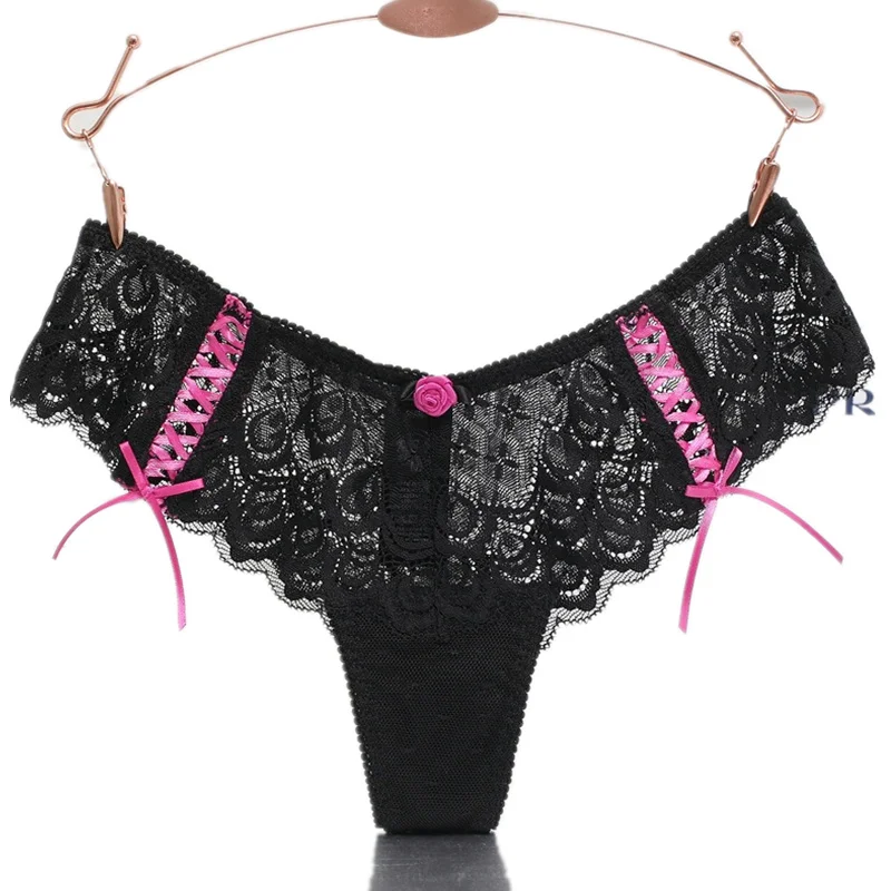 M L XL XXL XXXL женские сексуальные стринги Модные леопардовые кружевные трусики трусы