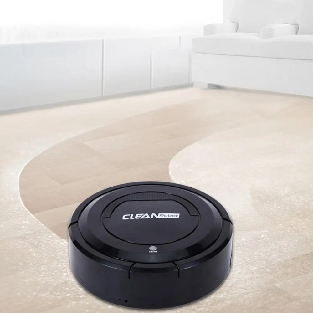 

New Style Practical Smart Robot Vacuum Cleaner Touch Control Small Cleaning Robot USB Rechargeable Home Cleaning Machine