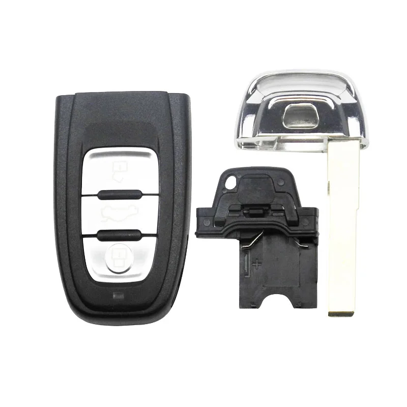 3 + 1 Iyzfbsb802 para Audi Frete Grátis Peça Inteligente Remoto Chave Fob Botão 315 Mhz Fcc a3 a4 a5 a6 a8 Quattro q5 1 4 fcc iyzfbsb802 para audi a3 a4 a5 a6 a8 quattro q5