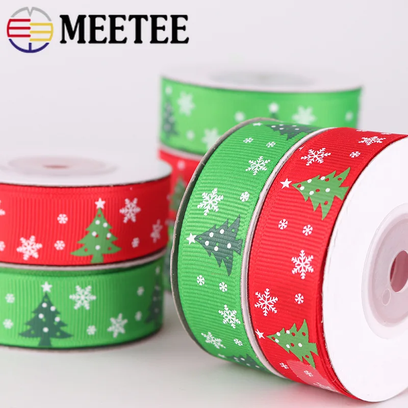Meetee 2 шт. (1 = 9 м) Рождественская елка корсажные ленты DIY подарок для обертывания
