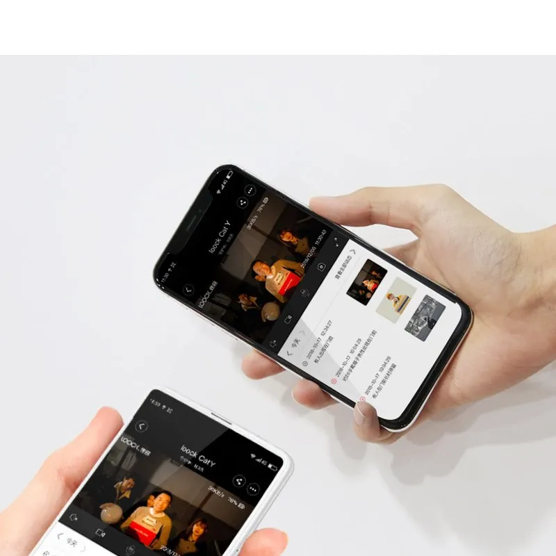 Xiaomi Luke умный дверной видео дверной звонок кошачий глаз молодежное издание CatY серый Mijia приложение управление перезаряжаемый ips дисплей широкий угол