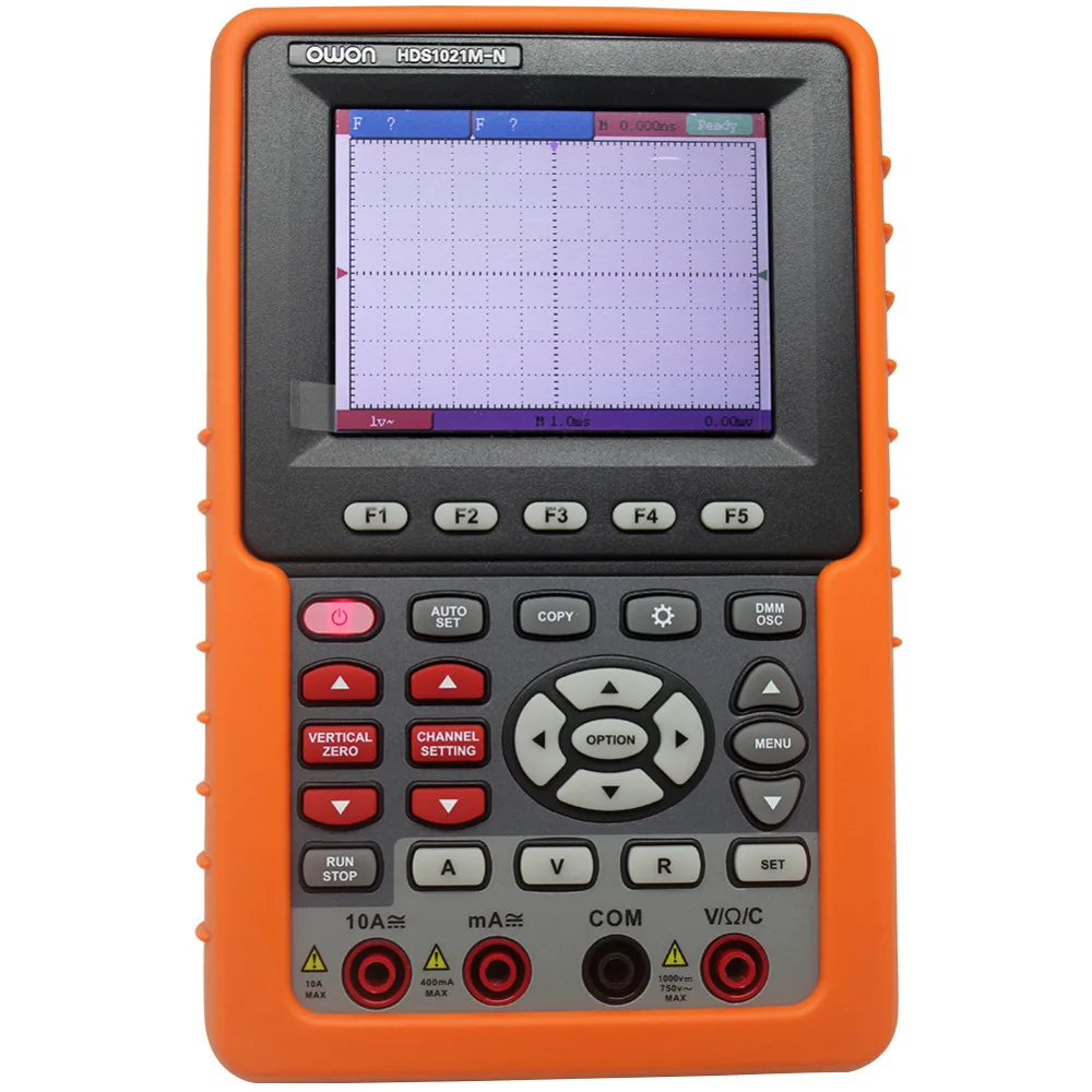 

OWON Handheld HDS1021M_N 20M 3.7''TFT DSO Oscilloscope USA Ship Newest 2 in 1