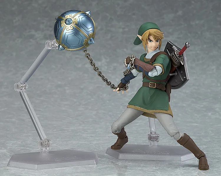 

The Legend of Zelda Skyward Sword Link Figma 320 Deluxe Version PVC Action Figure Brinquedos Figuras Anime Collectible Kids Toys