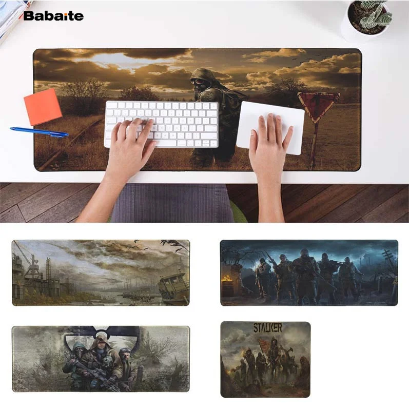 

Babaite Funny Stalker Laptop Computer Mousepad Rubber PC Computer Gaming mousepad