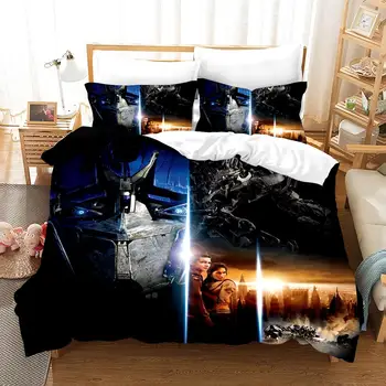 

3PCS Avatar Microfiber Bed Linen Set Character Print Bedding Set with Pillowcase AU/EU/US Size Bedclothes Boy Duvet Cover Set