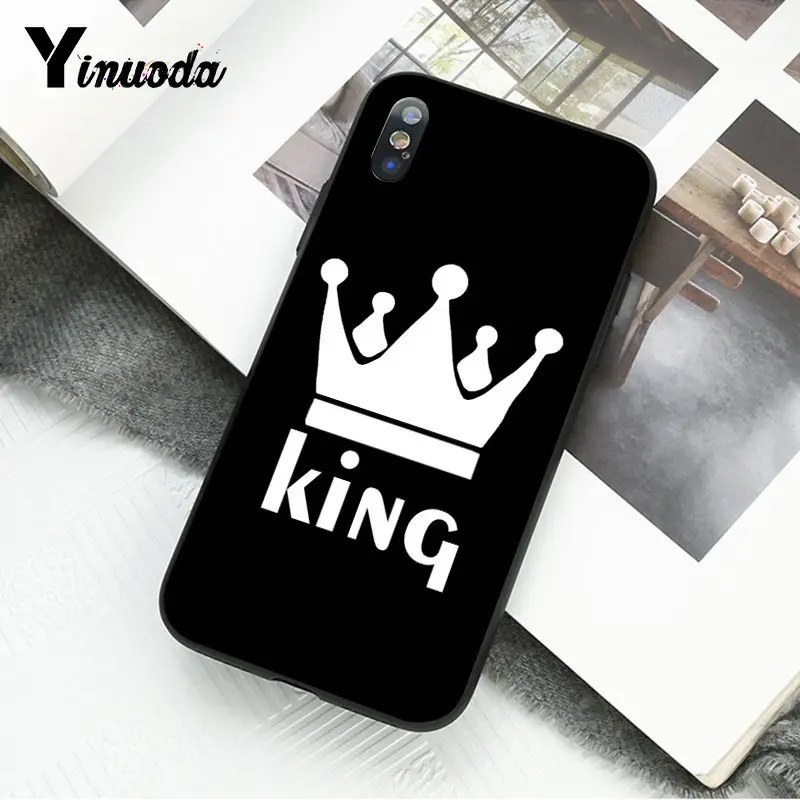 Cartoon Crown King and Queen 