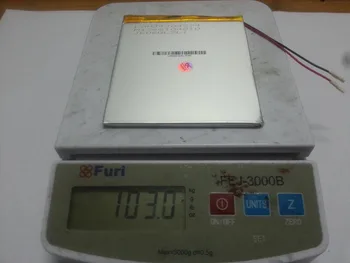 

45*94*105mm 3.7V 6000mAh Tablet update Battery For Tablet SmartQ T20 AMPE A86 Dual Core P85 U35T DUAL CORE,U35T QUAD CORE