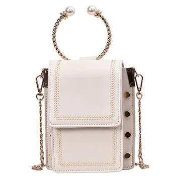 

New Women'S Bag Korean Version Of the Texture Shoulder Messenger Bag Chain Handbag