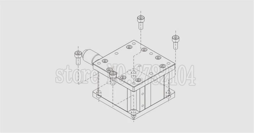 Z axis 90*90 мм смещение подъемная сценическая ручная тонкая настройка платформа поперечные рельсы раздвижной стол 90*90 мм LZ90 Z90