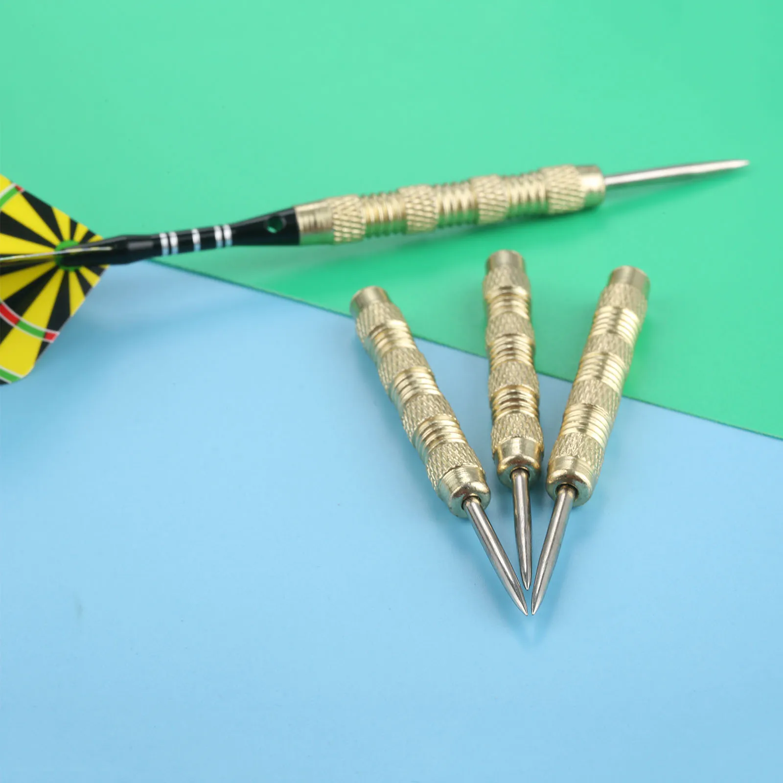 

3 Pcs 14g Steel Tip Darts Needles 4.5mm Screw Thread Steel Needle Tip Nickel Plated Copper Dart Accessories Dardos Replacements