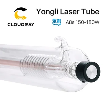 

Cloudray Yongli A8s 150W CO2 Laser Tube Wooden Case Box Packing Length 1850 Dia. 80mm for CO2 Laser Engraving Cutting Machine