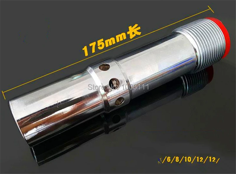 6 мм/8 мм/10 мм/12 мм двойная насадка Вентури на входе, силиконовая твердосплавная насадка для струйного пистолета, пескоструйная Распылительная насадка