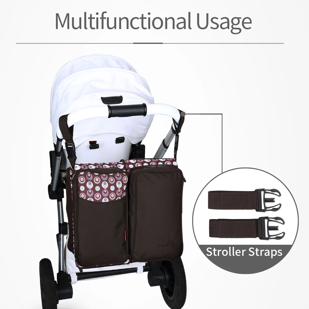 

Diaper Bag Mummy Maternity Nappy Bags Large Capacity Baby Diaper Bags Travel Backpack Nursing Bag Baby Care Outside Baby Bed