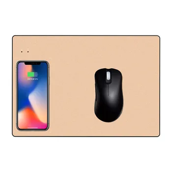 

Binmer Mobile Phone Chargers For iPhone X/8/8 Plus Luxury Qi Wireless Charger Fast Charging 2 in 1 Mouse Pad td0109 dropship