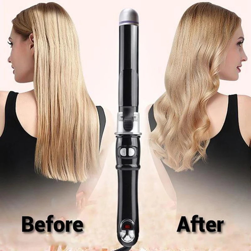 Auto Hair Curler Curling Iron Automatic Easy Styling Hair Curler Ceramic Curling Wand Heating Hair Roller Auto Styling Tools 2