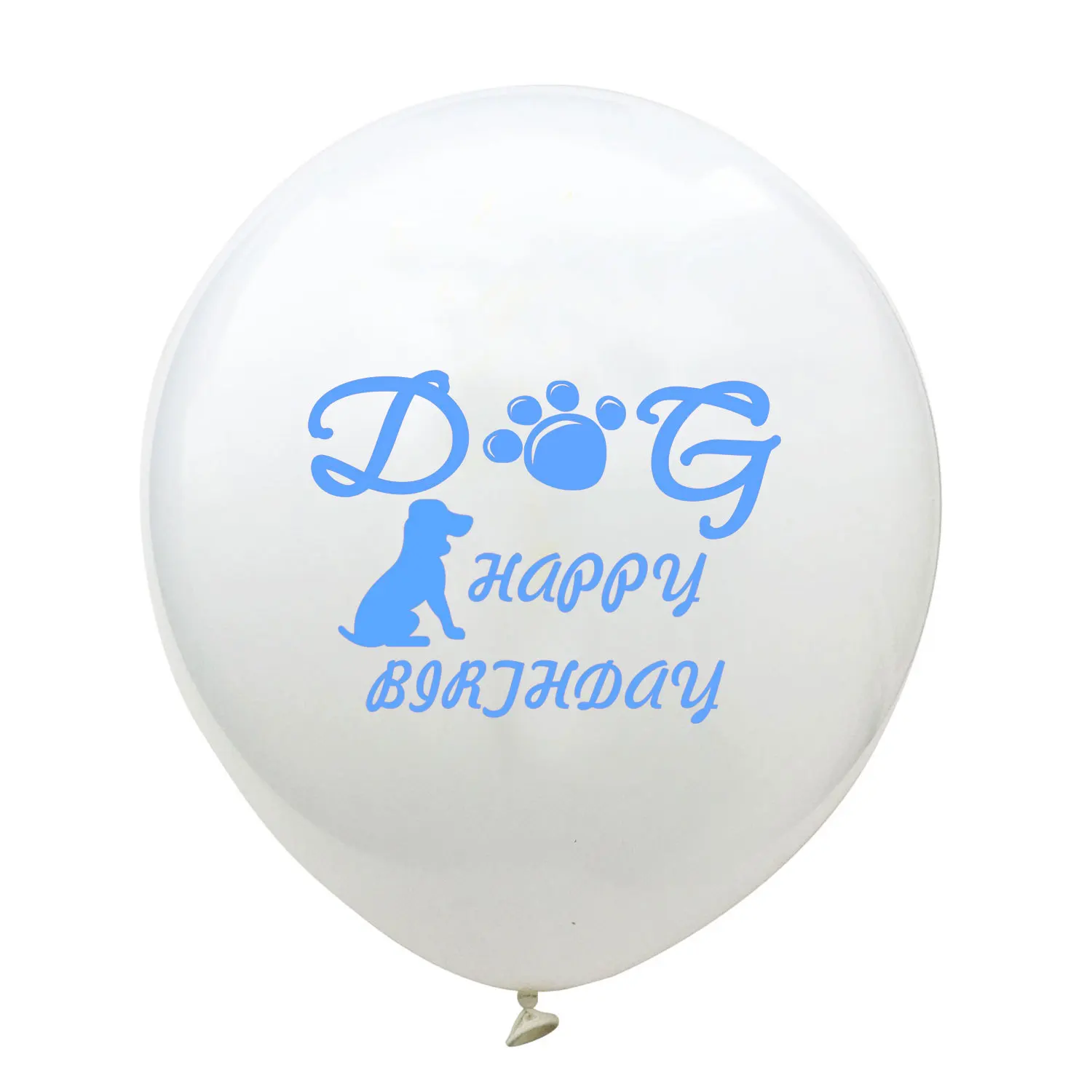 10 шт. 12 дюймов синие розовые отпечатки собачьих лап латексные воздушные шары с принтом собаки воздушный шар для Бэйби Шауэр поставки с днем рождения украшения