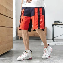 Новые летние грузовые шорты мужские повседневные тренировочные армейские военные мужские шорты с несколькими карманами до середины икры мужские шорты