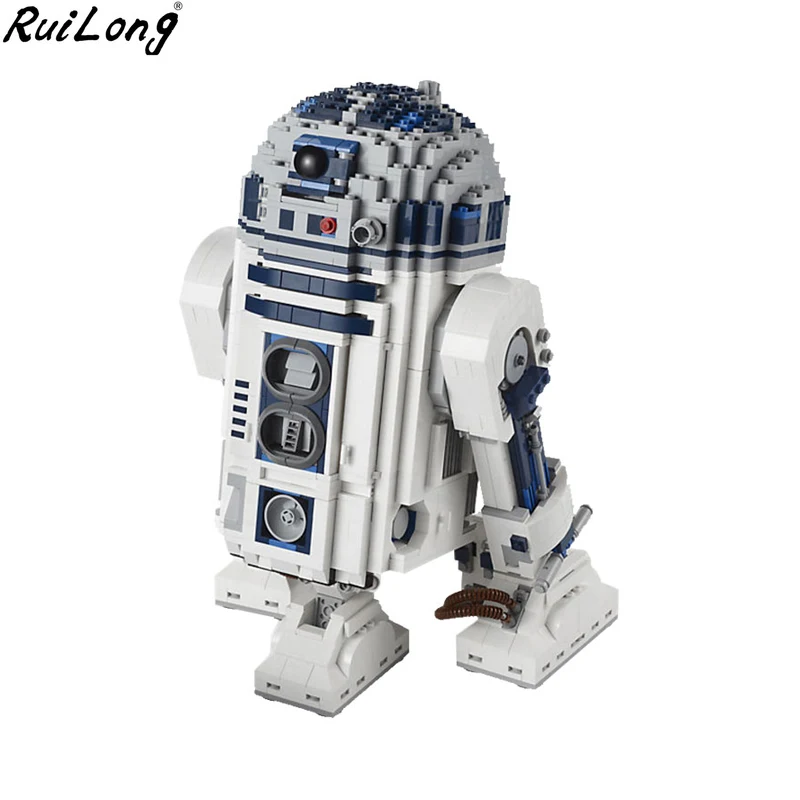 

New Star Wars The R2D2 Robot Set Out of Print D2 Compatible LegoINGly Star Wars 10225 Building Blocks Bricks Children Toys