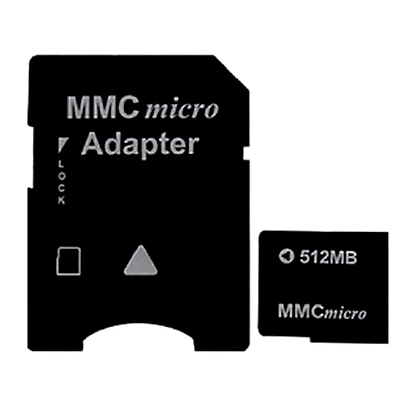 10 шт. карта Micro MMC 64 Мб 128 МБ 512 МБ 1 ГБ мультимедийная карта 64 м 128 М 512 М 1 ГБ с адаптером Micro MMC