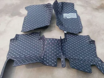 

High quality! Custom special car floor mats for Right Hand Drive Skoda Kodiaq 5 seats 2019-2017 waterproof carpets,Free shipping