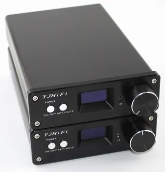 

classic style whole DAC amplifier STA326 PCM2706 AK4113 OLED 2.0 50W+50W Digital Amplifier Fiber Coaxial USB DAC Decoder