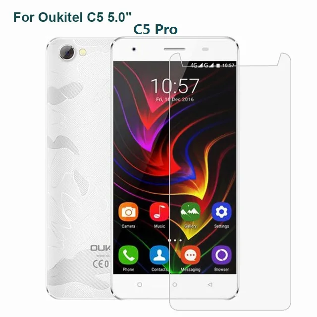 Oukitel C5 стекло закаленное Pro защита для экрана 0 26 мм 9h Защитная стеклянная пленка 2