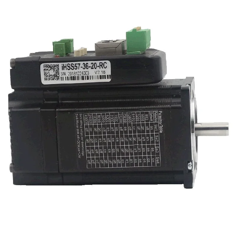 JMC nema 23 2 фазный 2нм 4.5A интегрированный автобус шаговый двигатель IHSS57 36 20 RC|Драйвер
