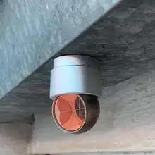 Mini prisme sphérique de 25.4mm ( 1 pouce) avec base magnétique pour station totale, sphère