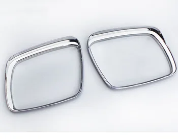 

For Dodge Journey JCUV For Fiat Freemont 2013 2014 2015 2016 Rearview Mirror Sun Rain Guard Shield Protection Covers 2pcs/set