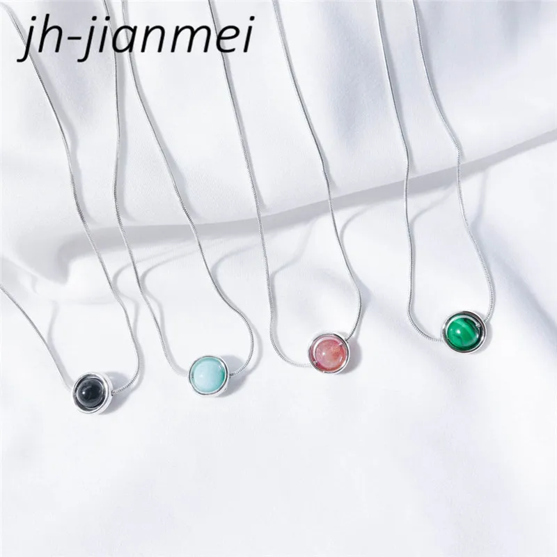 

Necklace Fashion Lady Transfer Bead Necklace New Creative Stone Short Clavicle Chain