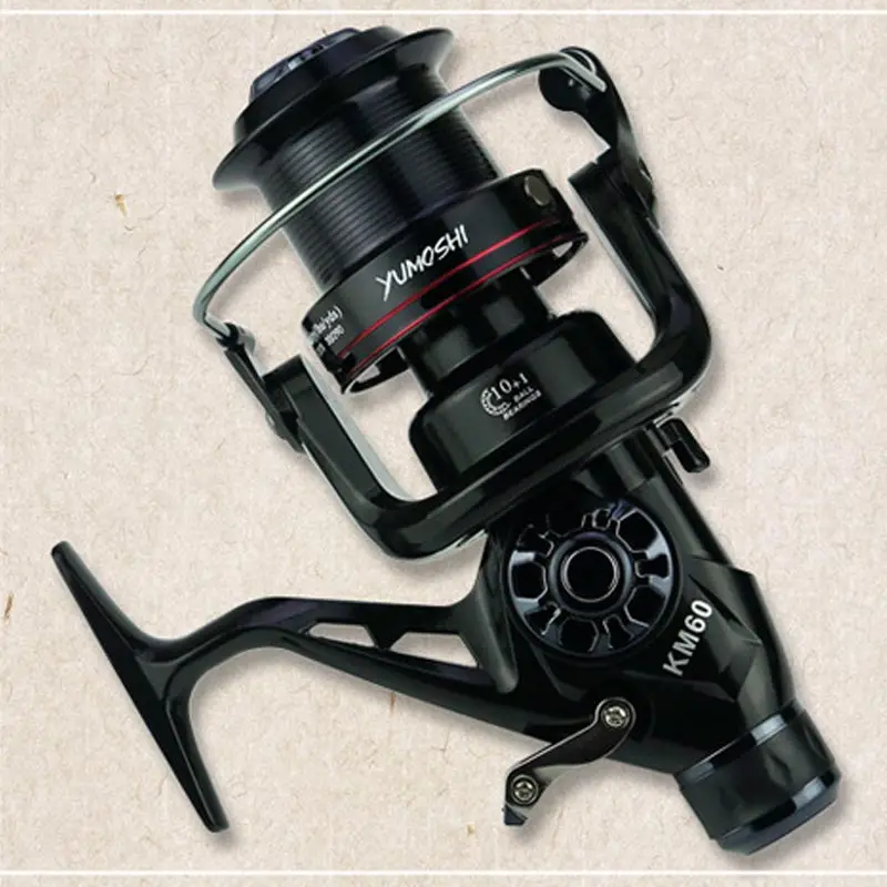 Рыболовная катушка KM50/60 black 11BB рыболовная с передаточным числом 5 2: 1 для ловли