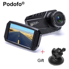 Original Podofo 3.0 Inch Car Dvr Full HD 1080P Registrator Car Camera Digital Video Camcorder Parking Recorder G-Sensor Dash Cam